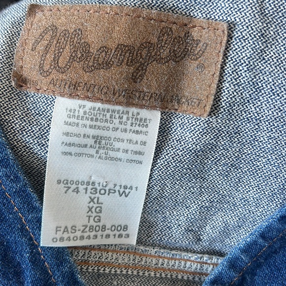 Wrangler Denim waistcoat - Picture 5 of 5